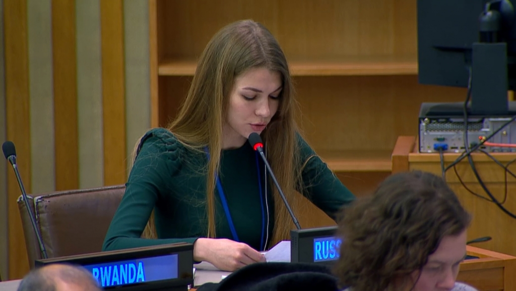 Statement by Representative of the Russian Federation Ms.Irina Tyazhlova at the Sixth session of the UN Open-Ended Working Group on security of and in the use of ICTs 2021-2025