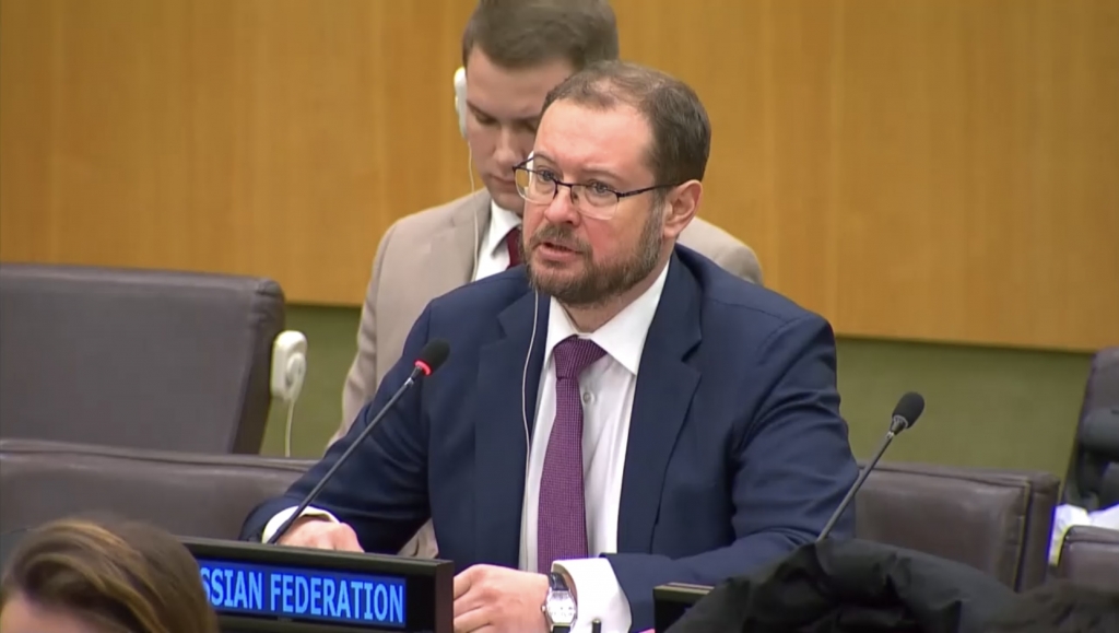 Выступление заместителя Постоянного представителя Д.С.Чумакова в ходе заседания Исполнительного совета ЮНИСЕФ