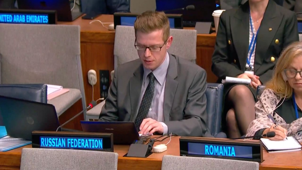 Второе ответное слово заместителя руководителя российской делегации К.В.Воронцова в ходе общеполитических прений в Первом комитете 77-й сессии ГА ООН (6 пленарное заседание)