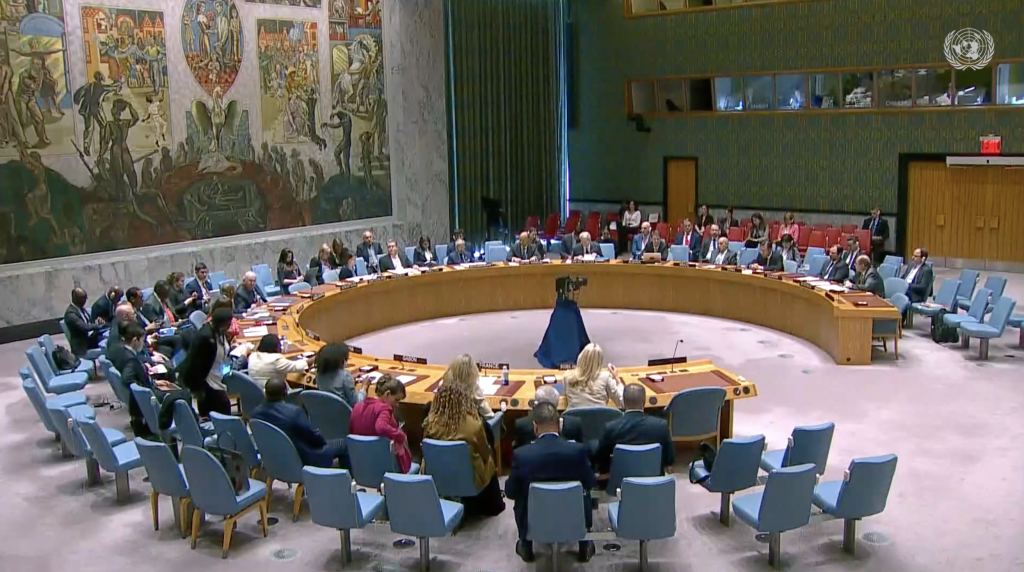 Point of order by Permanent Representative Vassily Nebenzia at UNSC briefing on the situation in Bosnia and Herzegovina