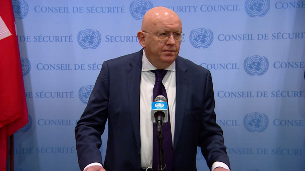 Remarks to the Press by Permanent Representative Vassily Nebenzia before UNSC meeting on Ukraine