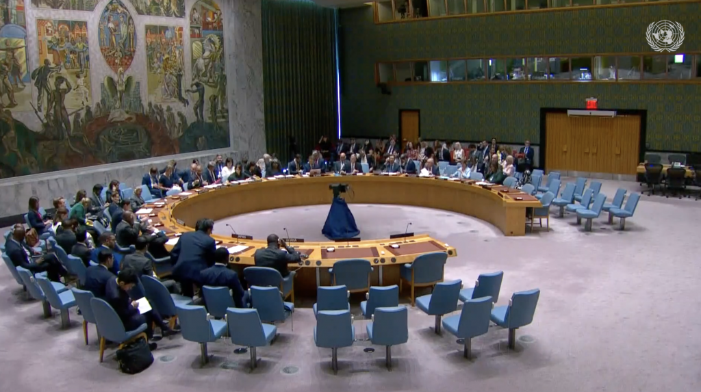 Выступление Первого заместителя Постоянного представителя Д.А.Полянского по порядку ведения заседания СБ ООН по Украине