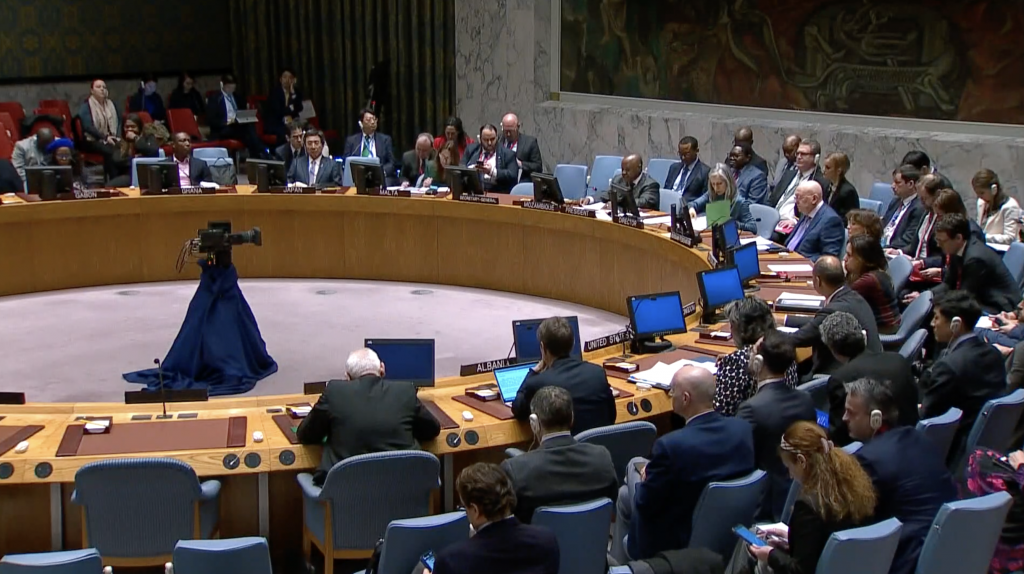 Выступление Постоянного представителя В.А.Небензи по мотивам голосования о допуске на заседание СБ ООН в качестве докладчика представителя ДНР
