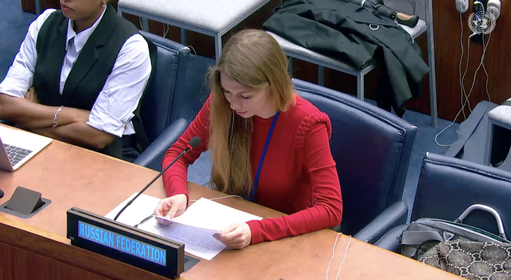 Statement by Representative of the Russian Federation Ms.Irina Tyazhlova at the Seventh session of the UN Open-Ended Working Group on security of and in the use of ICTs 2021-2025 under agenda item “How international law applies to the use of ICTs by States”