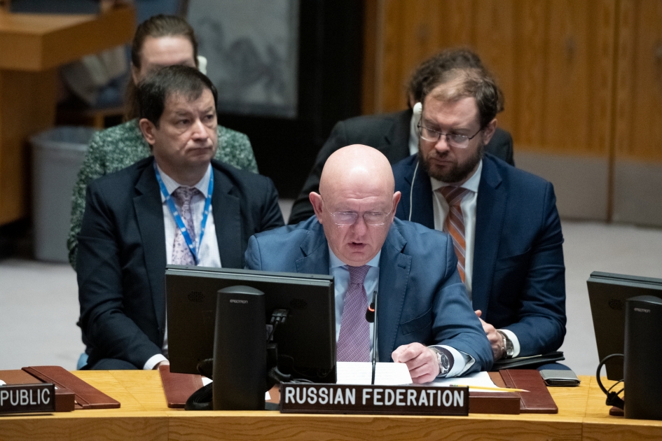 Statement by Permanent Representative Vassily Nebenzia at UNSC brieifng on the political and humanitarian situation in Syria