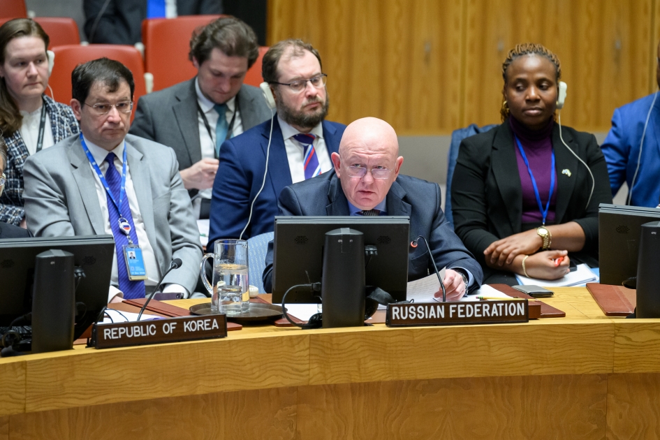 Statement by Permanent Representative Vassily Nebenzia at UNSC briefing on protection of civilians in armed conflict (food security risks in Gaza)  