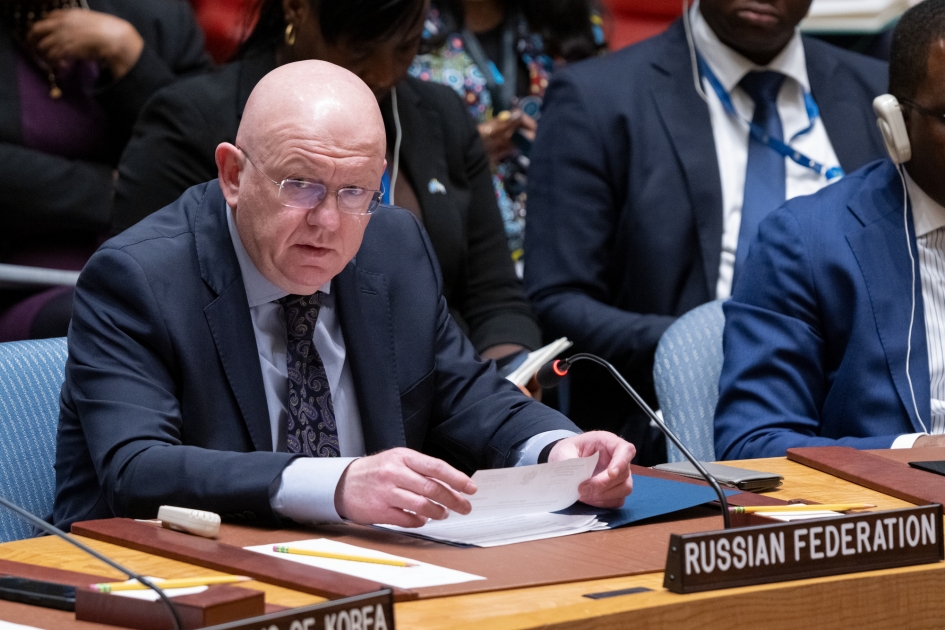 Statement by Permanent Representative Vassily Nebenzia at UNSC briefing on the attacks against Israel