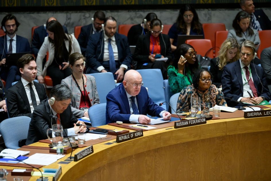 Statement by Permanent Representative Vassily Nebenzia at UNSC debate on the role of young persons in addressing security challenges in the Mediterranean
