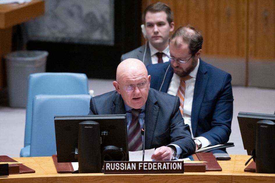 Statement by Permanent Representative Vassily Nebenzia at UNSC open debate 
